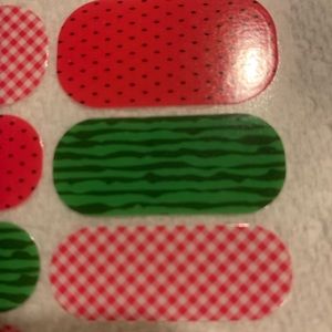 Jamberry Nail Wraps “NAS Design - Watermelon”